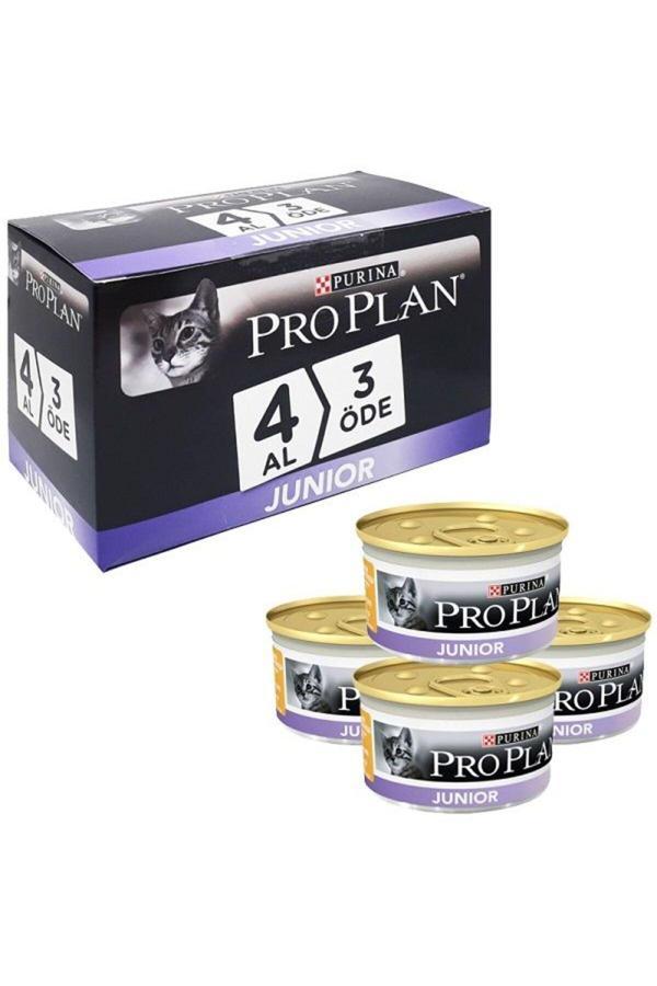 Pro Plan Yavru Kedi Konservesi Tavuk Etli 85 Gr 4 Al 3 Öde - Image 1