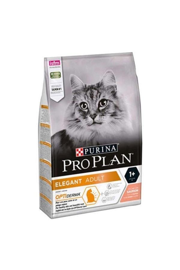 Pro Plan elegant Derma Plus Somonlu Yetişkin Kedi Maması 3 Kg - Image 1