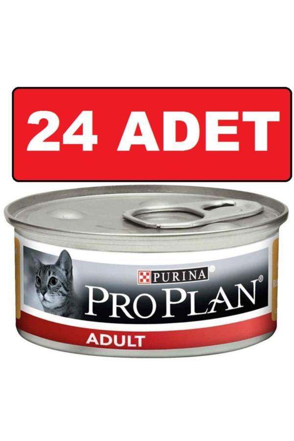 Proplan Adult Tavuk Etli Yetişkin Kedi Konservesi 85 Gr X 24 Adet Yaş Mama - Image 1