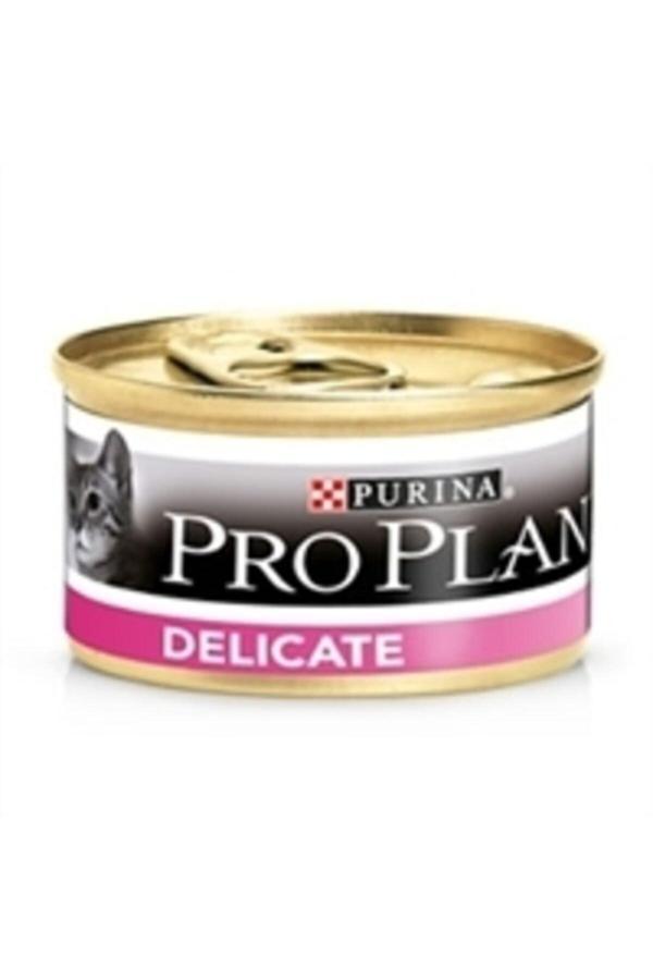 Proplan Pro Plan Delicate Hassas Hindi Etli Kedi Konservesi 85 Gr X 24 Adet - Image 1