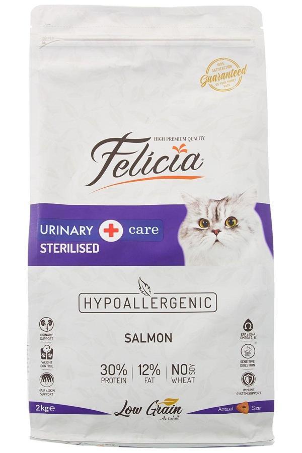 Az Tahıllı 2 Kg Sterilised Somonlu Hypoallergenic Kedi Maması - Image 1