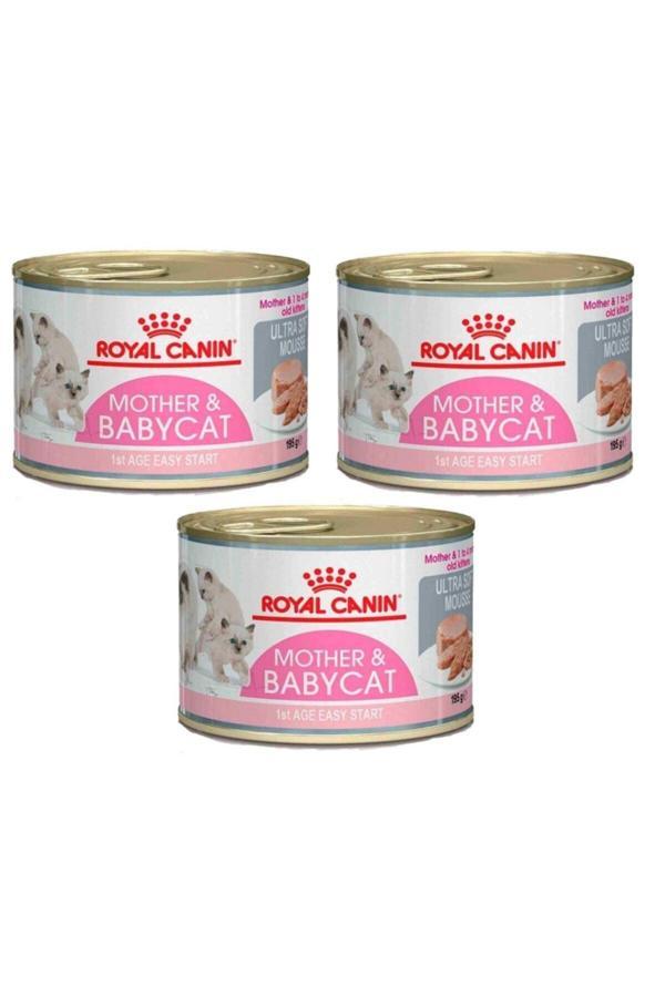 Mother&babycat Kedi Konservesi 195 Gr (3 Adet) - Image 1