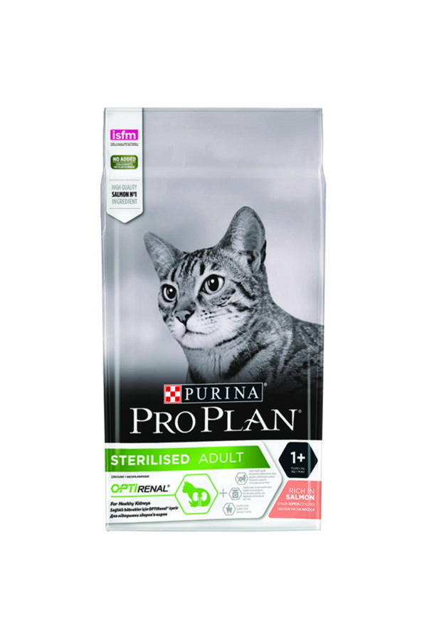 Somonlu Kısırlaştırılmış Kedi Maması 10kg - Image 1
