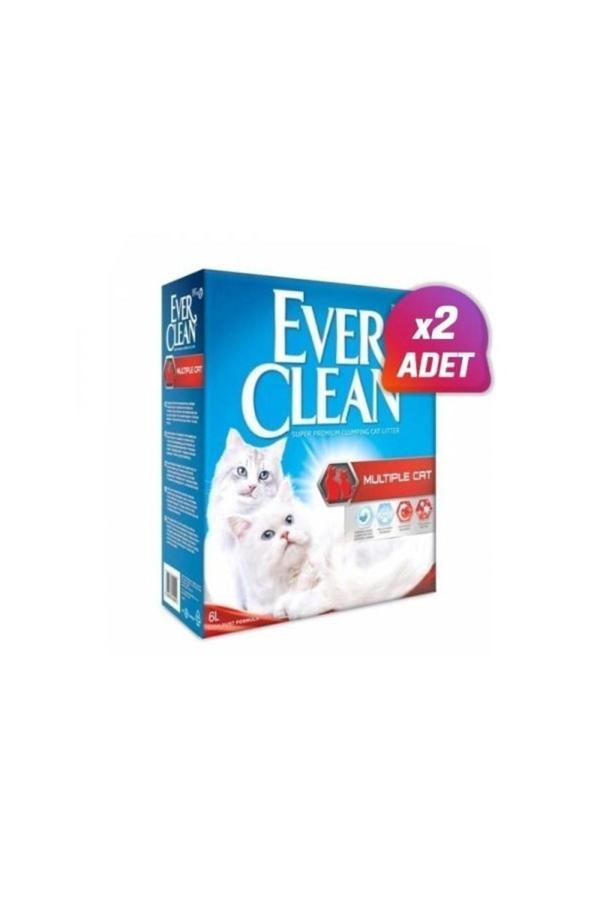 2 Adet - Multiple Cat Kedi Kumu 6 Lt - Image 1