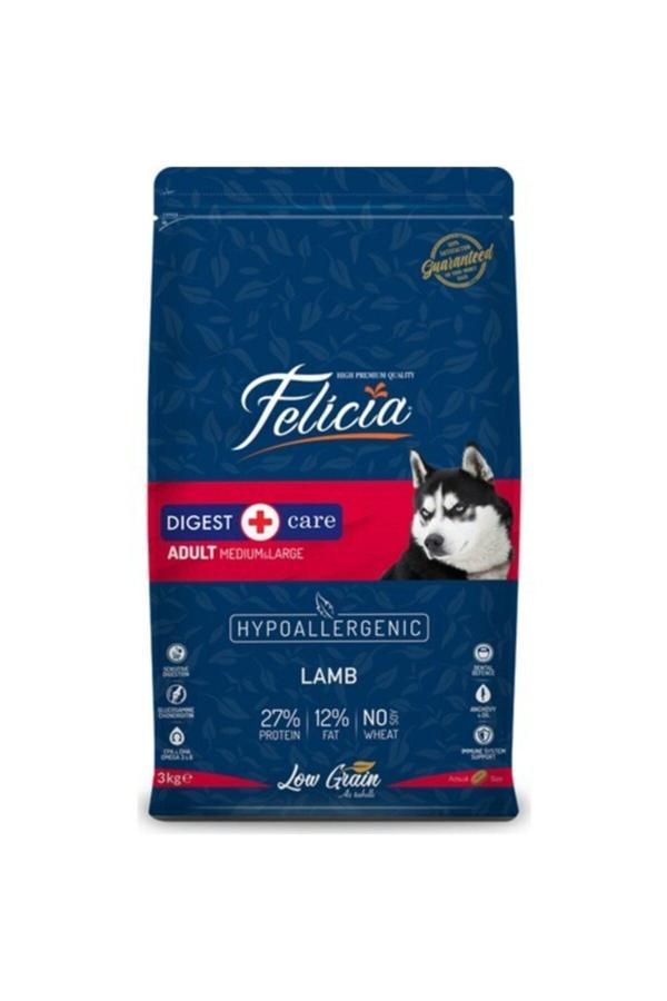 Az Tahıllı Kuzu Etli Hypoallergenic Medium/Large Yetişkin Köpek Maması 3 kg - Image 1
