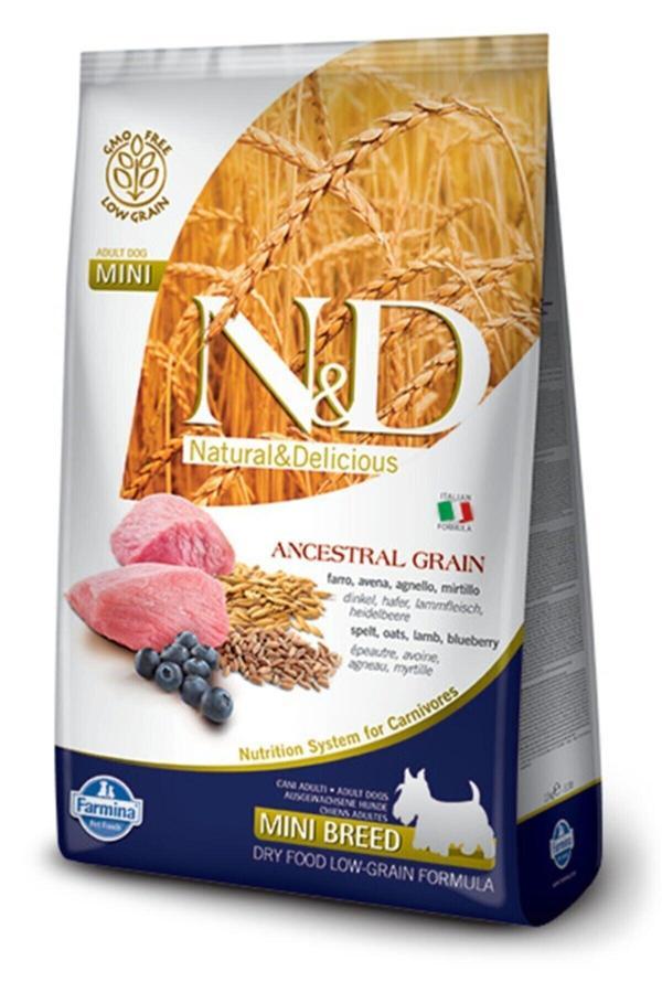 Neo Pet Market Düşük Tahıllı Kuzu Etli Yaban Mersinli Küçük Irk Yetişkin Köpek Maması 2.5 kg - Image 1