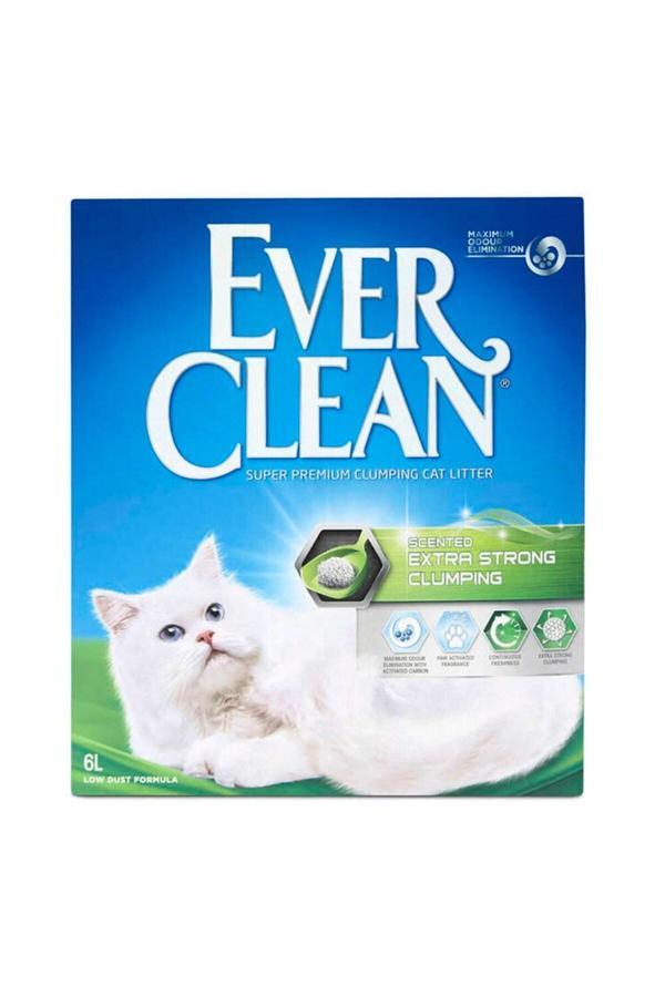Extra Strong Ekstra Güçlü Kokulu Kedi Kumu 6 Lt - Image 1
