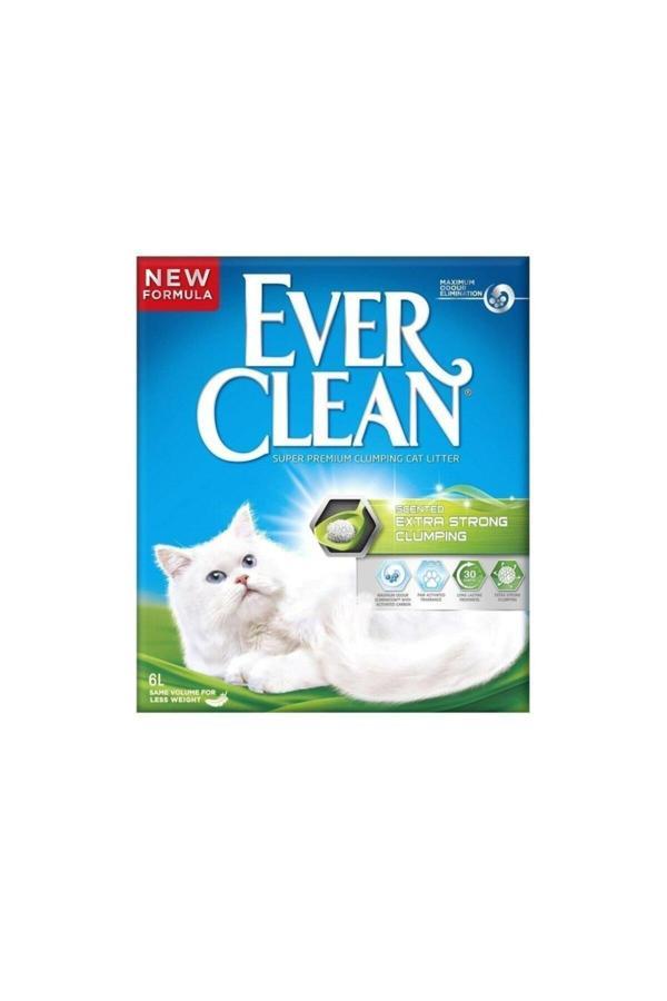 Extra Strong Kokulu İnce Taneli Topaklaşan Kedi Kumu 6 L - Image 1