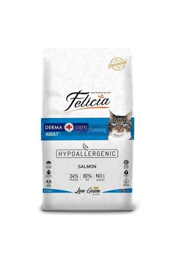 Az Tahilli Yetişkin Somonlu Hypoallergenic Kedi Mamasi 12 Kg - Image 1