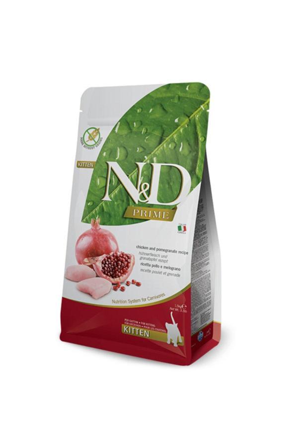 Prıme Tahılsız  Tavuk & Nar Yavru Kedi Maması 1,5 kg - Image 1