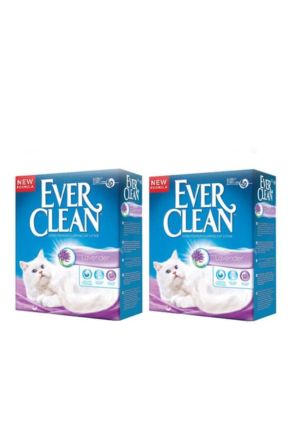 Lavander Topaklaşan Kedi Kumu 6lt x 2 Kutu - Image 1