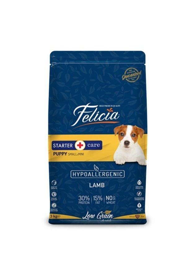 Düşük Tahıllı Hipoalerjenik Kuzu Etli Küçük Irk Yavru Köpek Maması 3 kg - Image 1
