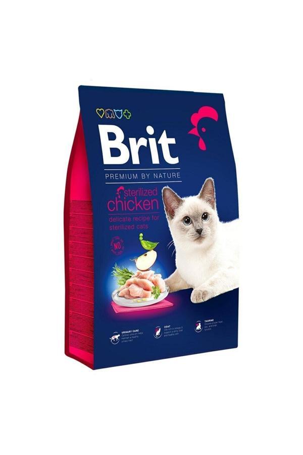 Brit Care Kısırlaştırılmış Tavuklu Kedi Maması 8kg - Image 1
