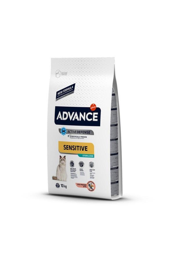Kısırlaştırılmış (sterilized) Sensitive Kedi Maması 10 Kg Balıklı - Image 1