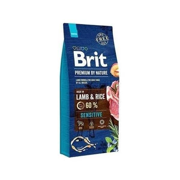 Brit Premium By Nature Sensitive Kuzu Etli Yetişkin Köpek Maması 8 kg - Image 1