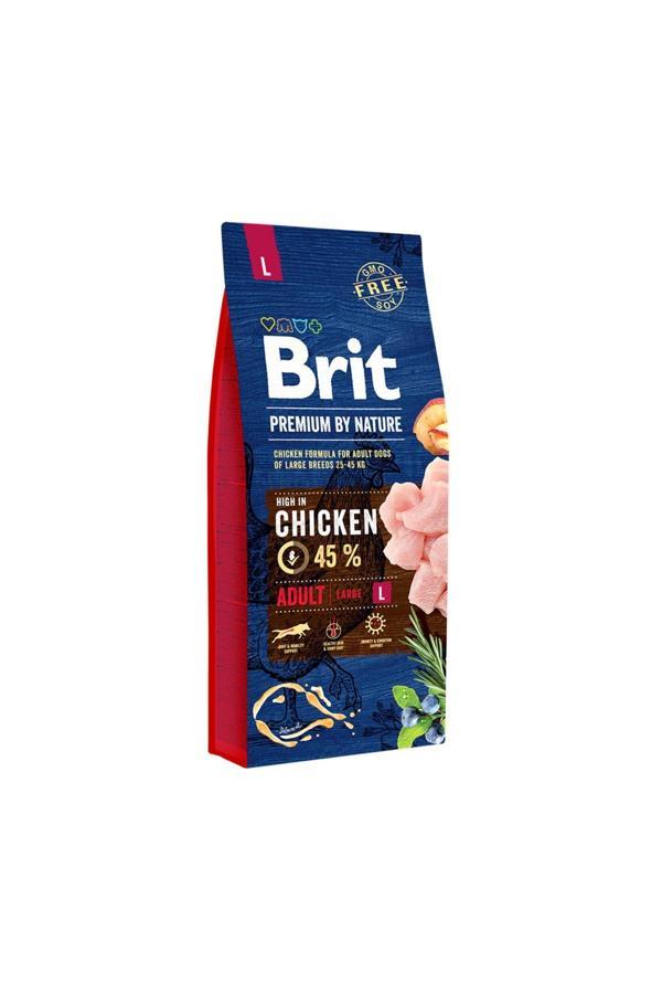 Brit Premium Nature Büyük Irk Tavuklu Yetişkin Köpek Maması 15 Kg - Image 1