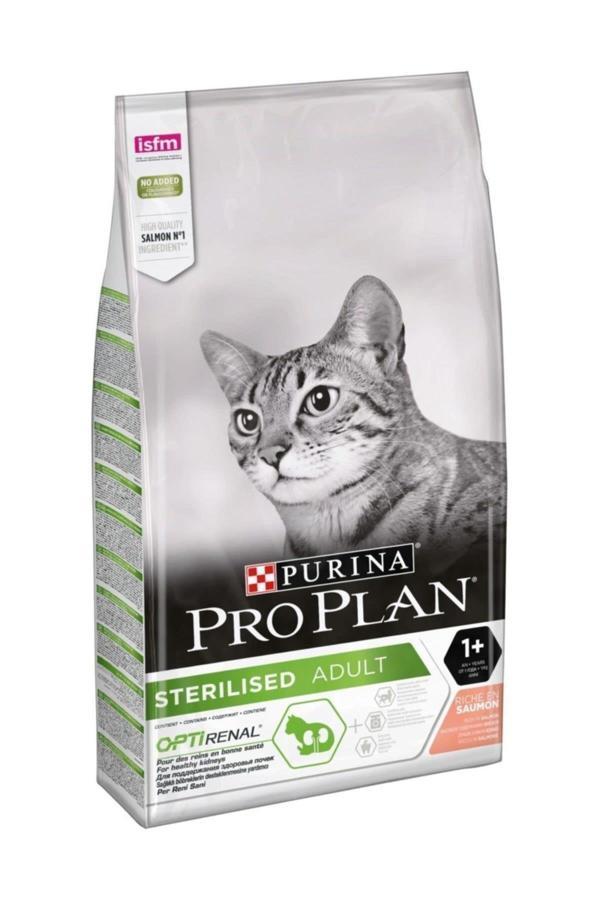 12390974 Kısırlaştırılmış Somonlu Kuru Kedi Maması - 10 Kg - Image 1