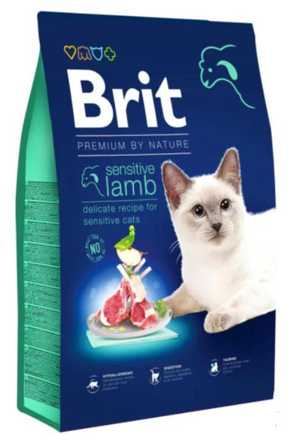 Brit Premium Sensitive Kuzu Etli Kedi Maması 8 Kg - Image 1