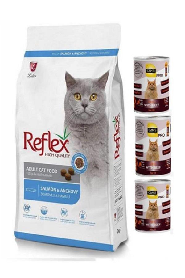 Cat Yetişkin Kedi Maması 15 Kg Somon ve Hamsi Balıklı - Image 1
