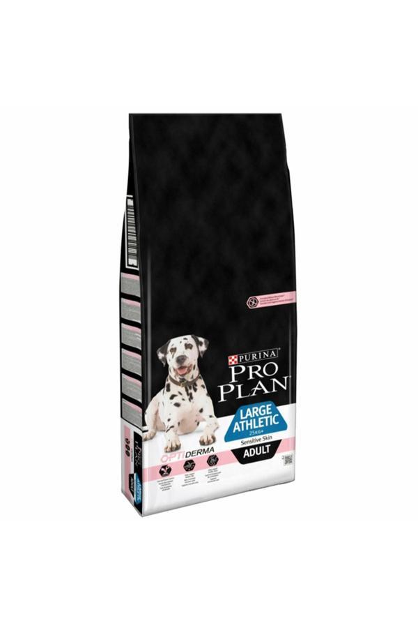 Large Athletic Adult Somon Köpek 14kg Büyük Irk Somonlu Köpek Maması - Image 1