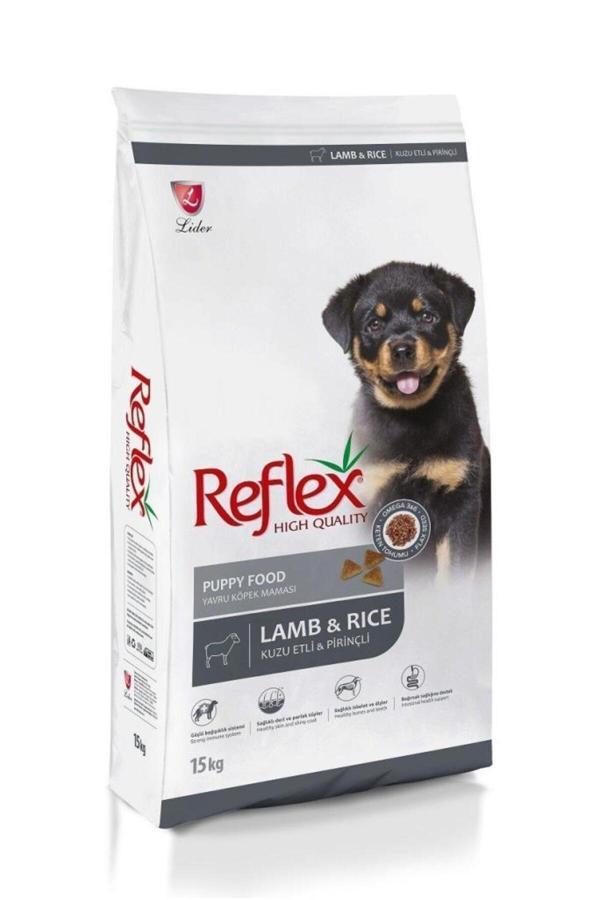 Kuzu Etli ve Pirinçli Yavru Köpek Maması 15 KG - Image 1