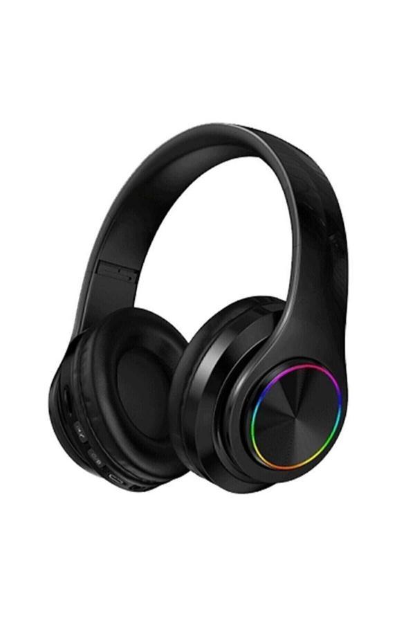 Lesgo B39 Kablosuz Bluetooth Kulaklık Led Işıklı Kulaküstü Her Telefona Uyumlu ( Aux Kablo Hediyeli ) - Image 1
