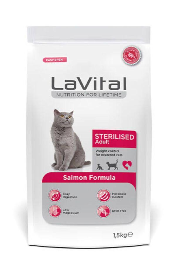 Adult Sterilesed Kısırlaştırılmış Somonlu Kedi Maması 12kg - Image 1
