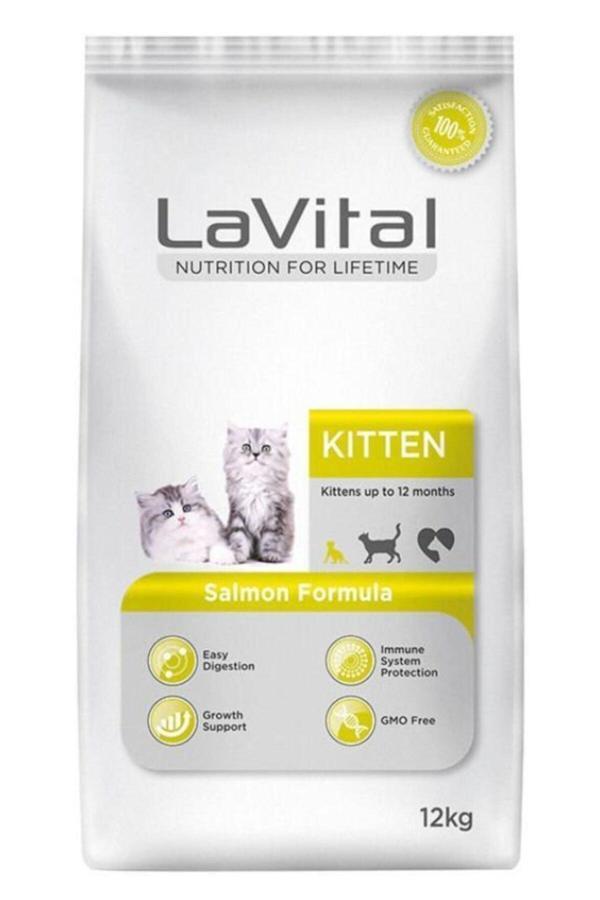 Kitten Somonlu Yavru Kedi Maması 12 Kg - Image 1