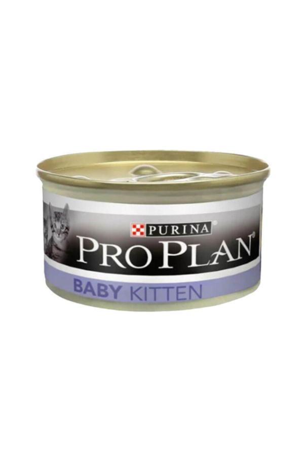Pro Plan Baby Kitten Tavuklu Yavru Kedi Konserve Maması 85 Gr 12 Adet - Image 1