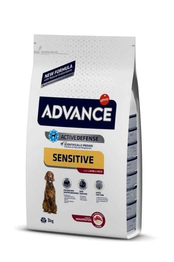 Sensitive Kuzu Etli Yetişkin Köpek Maması 3 Kg - Image 1