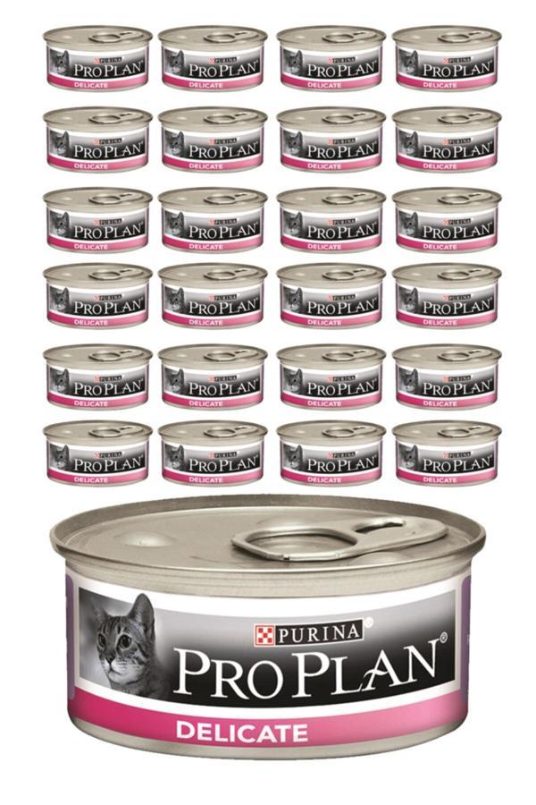 Pro Plan Delicate Hassas Hindi Etli Kedi Konservesi 85 Gr X 24 Adet - Image 1
