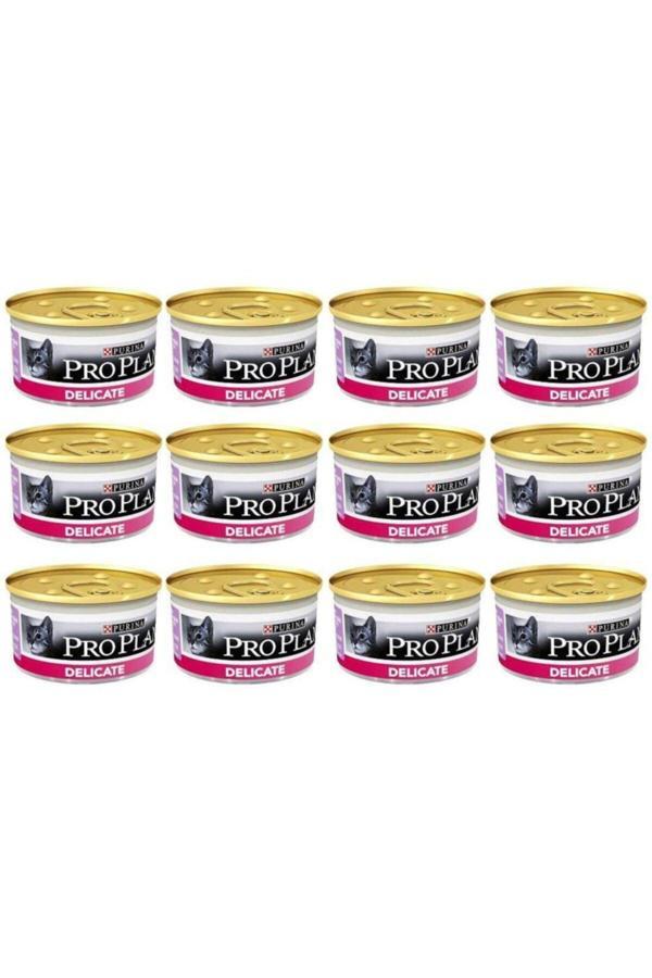 Pro Plan Delicate Hindili Hassas Yetişkin Kedi Konservesi 85grx  6 adet - Image 1