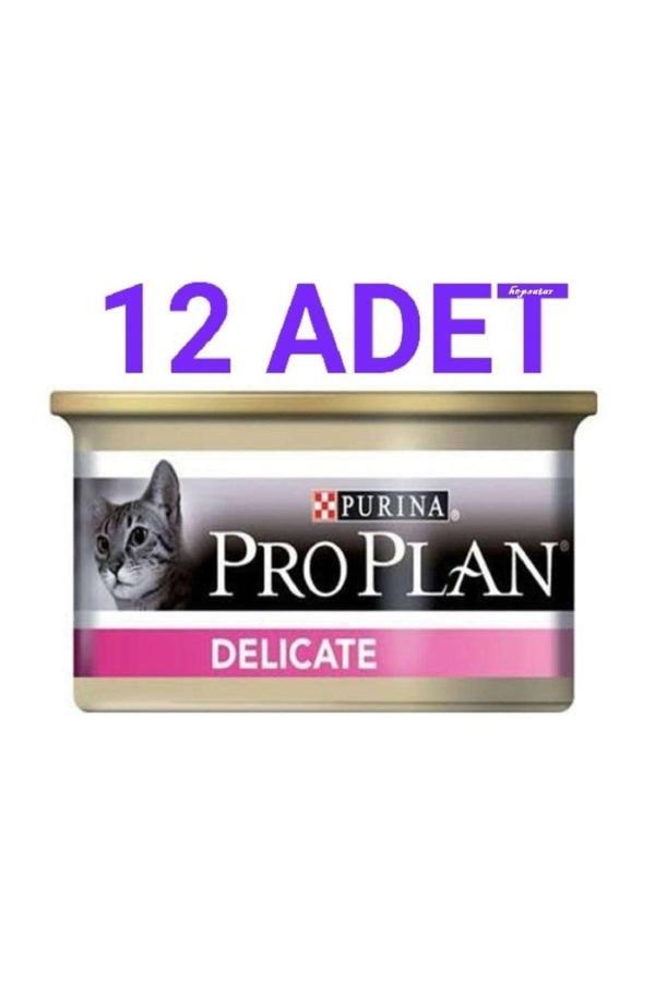 Pro Plan Delicate Hindili Kedi Konservesi 85 Gr X 12 Adet - Image 1