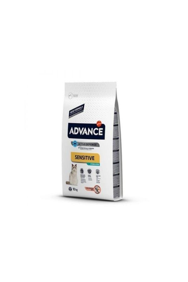 Sensitive Somonlu Kısırlaştırılmış Hassas Kedi Maması 10 Kg - Image 1