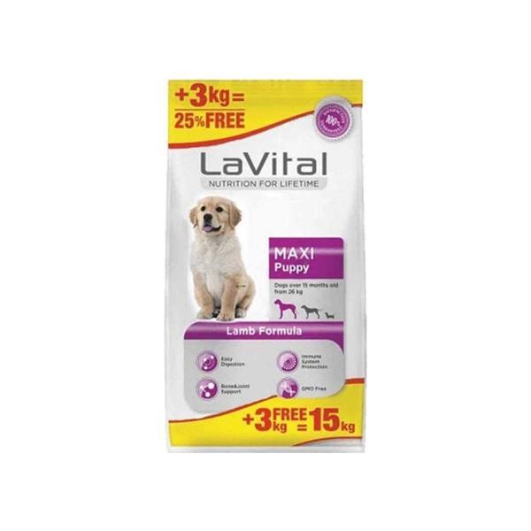 Lavital Maxi Puppy Kuzulu Yavru Köpek Maması 12+3 Kg - Image 1