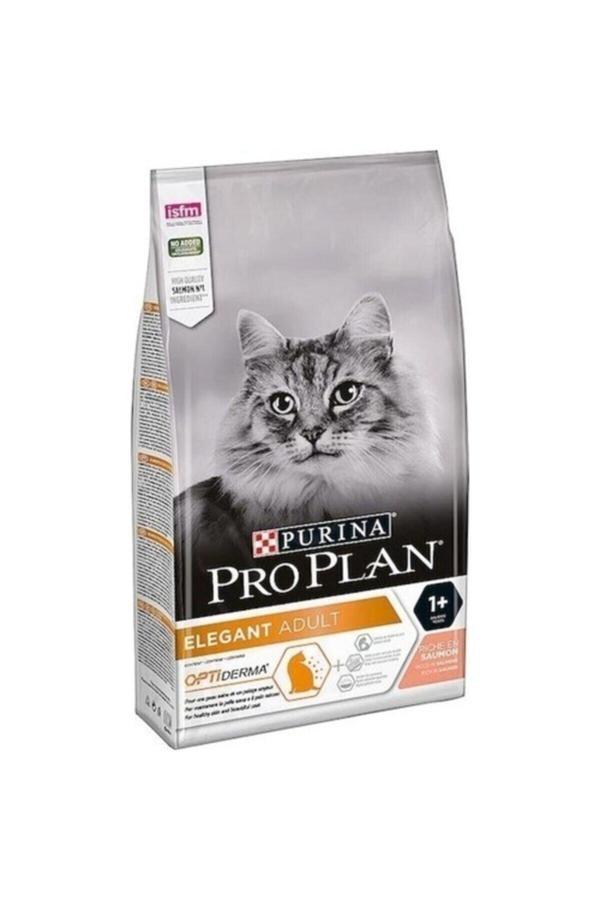 Pro Plan Elegant Derma Somonlu Yetişkin Kedi Maması 10 Kg - Image 1