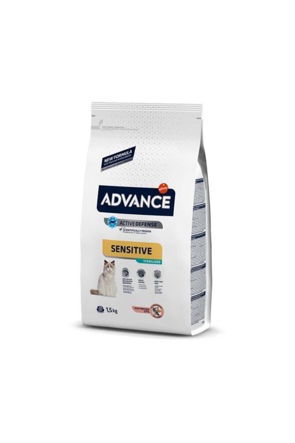 Sensitive Somonlu Kısırlaştırılmış Kedi Maması 1.5 Kg - Image 1