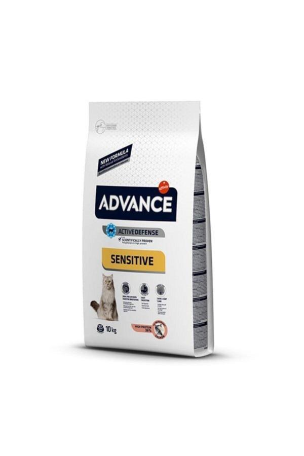 Sensitive Somonlu Yetişkin Hassas Kedi Maması 10 Kg - Image 1