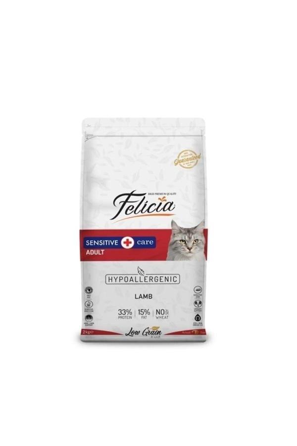 Kuzu Etli Yetişkin Kedi Maması Düşük Tahıllı Hipoalerjenik 2 Kg - Image 1