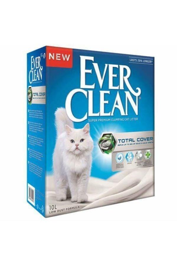 Total Cover (koku Önleyici) Kokusuz Kedi Kumu 10 Lt - Image 1