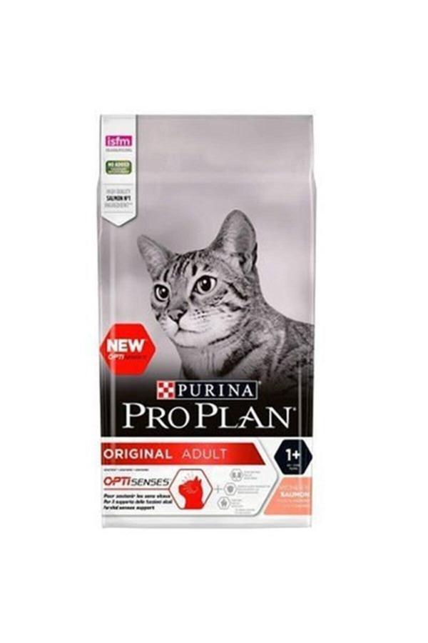 Pro Plan Original Somonlu Yetişkin Kedi Maması 10 Kg (skt09/2022) - Image 1