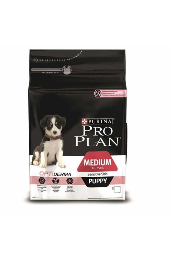 Pro Plan Puppy Sensitive Skin Somonlu Orta Irk Yavru Köpek Maması 12 Kg - Image 1