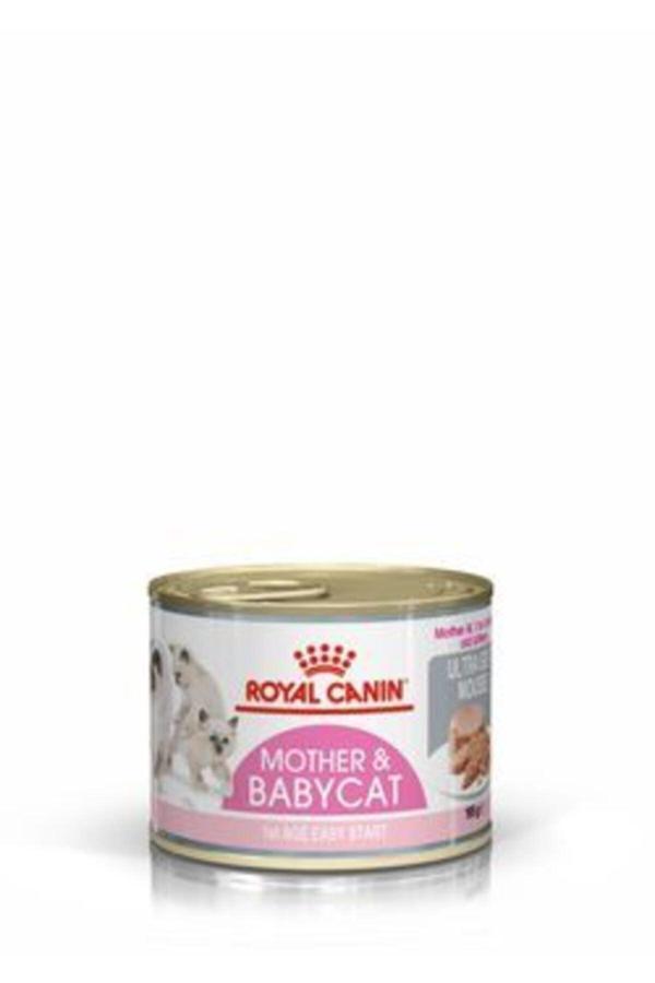 Royal Canın Mother And Babycat Ultra Soft Mousse 6 Adet X 195 Gr Konserve Yaş Kedi Maması - Image 1