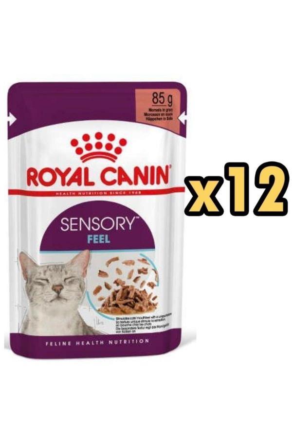 Royal Canin Sensory Feel Yetişkin Kedi Konservesi 85gr x 12 Adet - Image 1