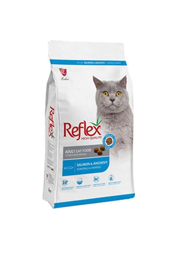 Tam Dengeli Somonlu & Hamsili Yetişkin Kedi Maması 15 Kg - Image 1