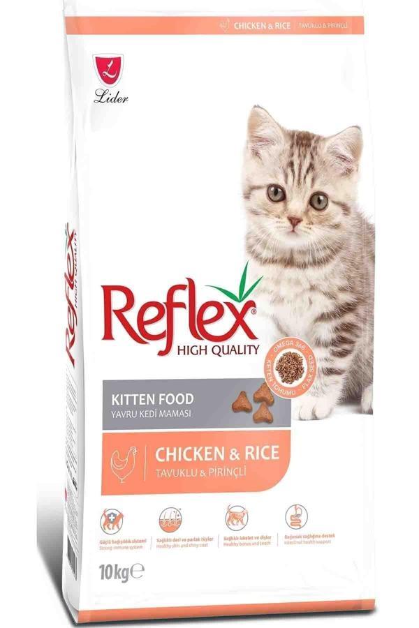 Tavuklu Yavru Kedi Maması 10 kg Chicken Kitten Cat Food - Image 1