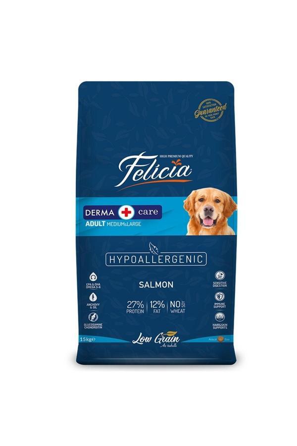 Somonlu Düşük Tahıllı Hypo-allergenic Yetişkin Köpek Maması 15 Kg - Image 1