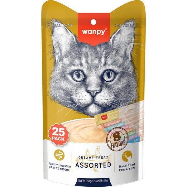 Creamy Karışık Sıvı Kedi Ödülü 25 x 14 gr - Image 1