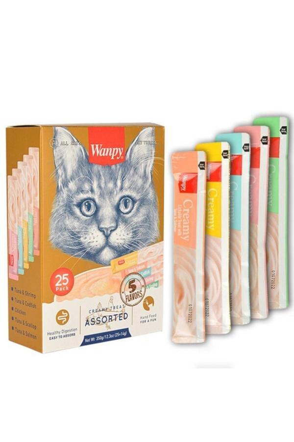 Karışık Sıvı Likit Kedi Ödül 25li X14 Gr - Image 1