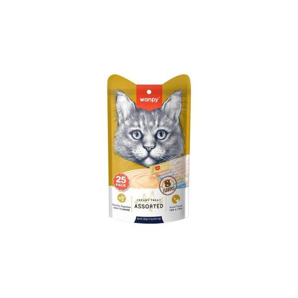 Kedi Ödül Çubuğu Sıvı Karışık Paket 25 Adet x 14 gr - Image 1